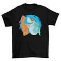 Surfing shark t-shirt