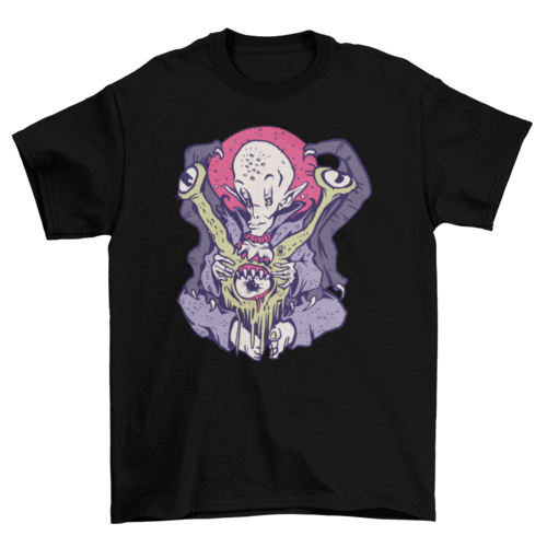 Vampire alien monster t-shirt
