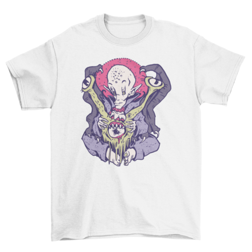 Vampire alien monster t-shirt