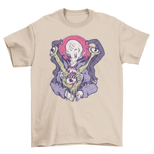 Vampire alien monster t-shirt