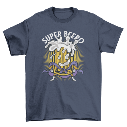 Superhero beer t-shirt
