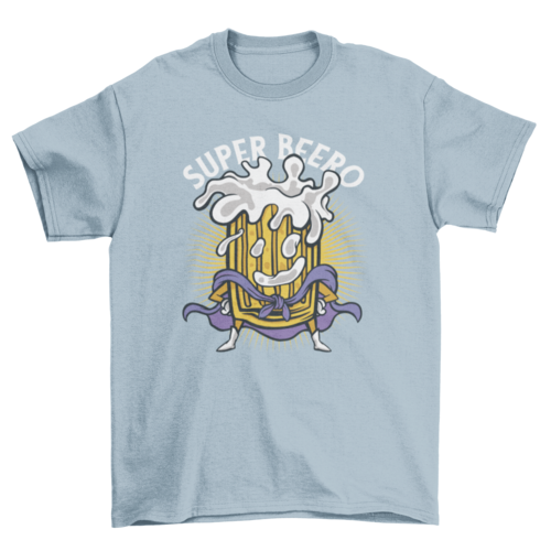 Superhero beer t-shirt
