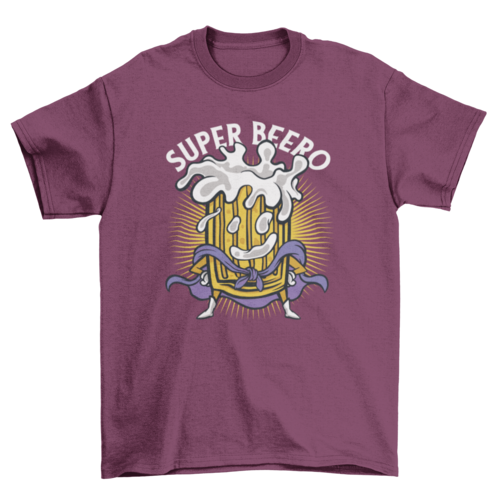 Superhero beer t-shirt